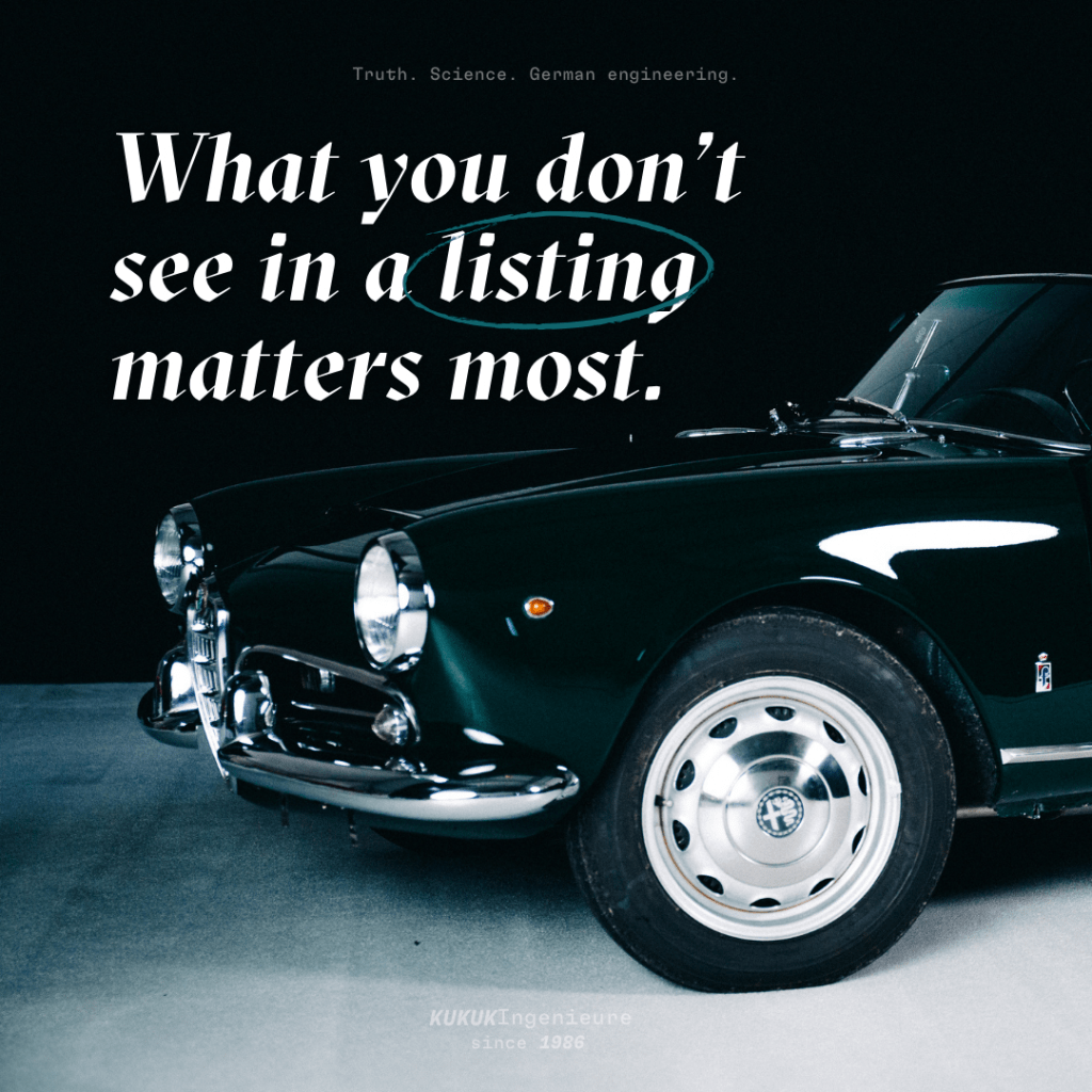 was man im Inserat nicht sieht bei einer technischen Fahrzeugprüfung