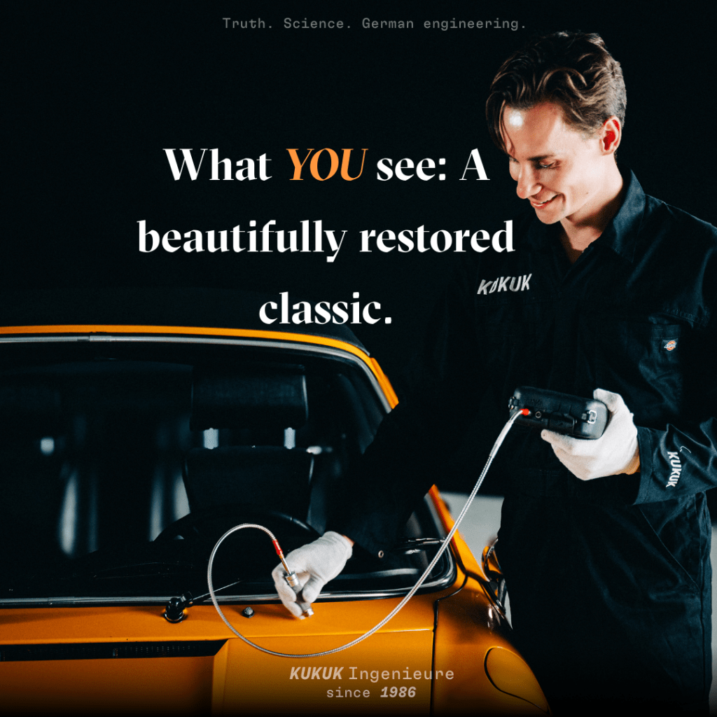 What you see is a beautifully restored classic.